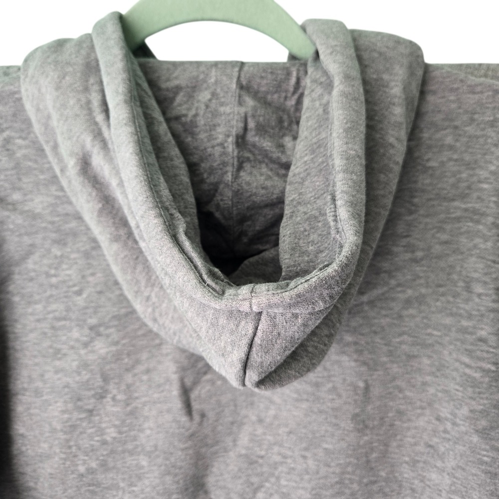 Puma‎ Mens Grey Embossed Logo Pullover Hoodie Sweatshirt Large - Picture 9 of 11